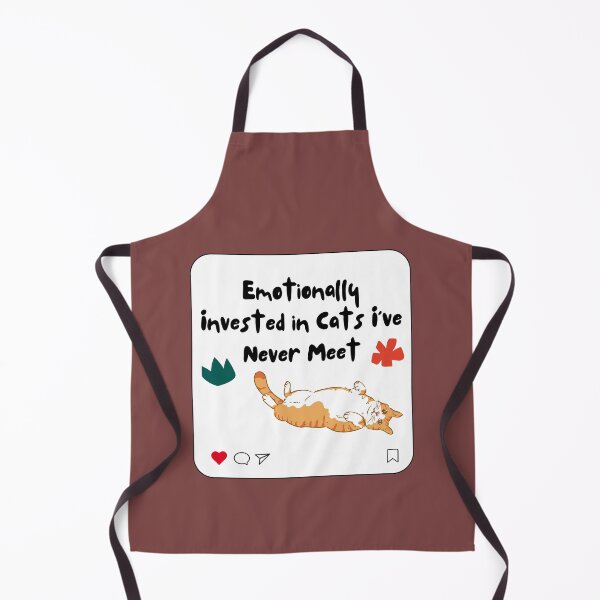 Item preview, Cat Meme Emotionally Invested in Cats I’ve Never Meet designed and sold by nurabear.