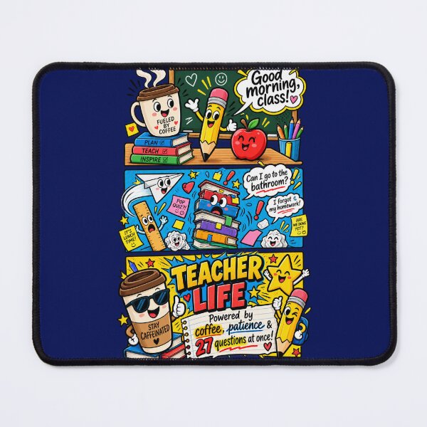 Item preview, Teacher Life Comic Strip designed and sold by Beberoni Universe.