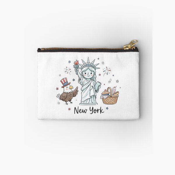 Item preview, Cute Statue of Liberty New York Doodle Art designed and sold by RamyGallery.