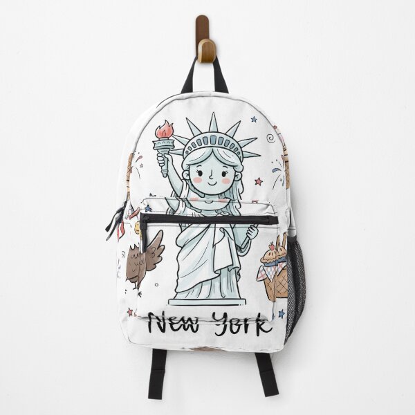 Item preview, Cute Statue of Liberty New York Doodle Art designed and sold by RamyGallery.