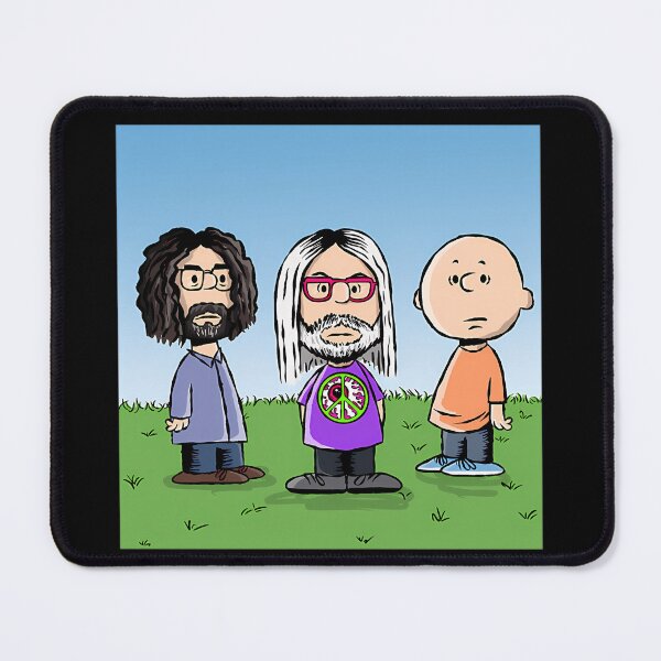 Item preview, Three Cartoon Figures Standing On Green Lawn designed and sold by Soorat.