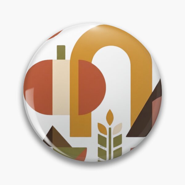 Item preview, Bauhaus Geometric Autumn Fall Harvest designed and sold by VibranPalette.