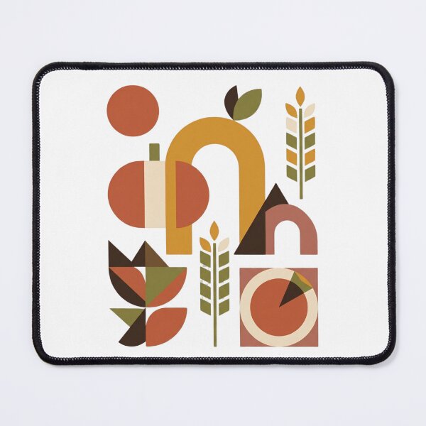 Item preview, Bauhaus Geometric Autumn Fall Harvest designed and sold by VibranPalette.