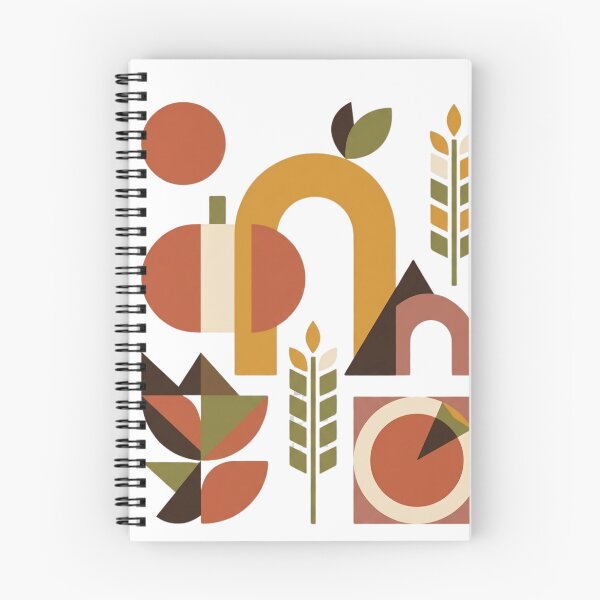 Item preview, Bauhaus Geometric Autumn Fall Harvest designed and sold by VibranPalette.