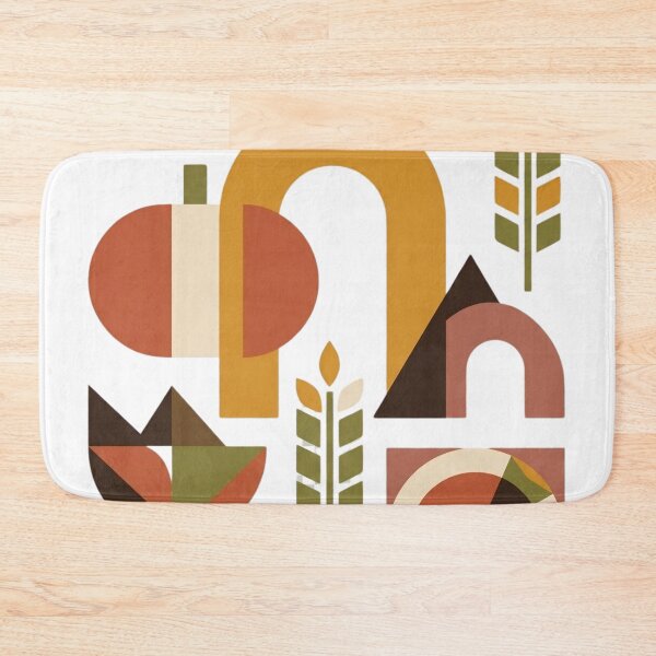 Item preview, Bauhaus Geometric Autumn Fall Harvest designed and sold by VibranPalette.