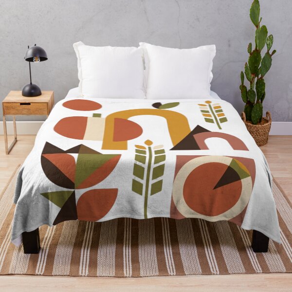 Item preview, Bauhaus Geometric Autumn Fall Harvest designed and sold by VibranPalette.