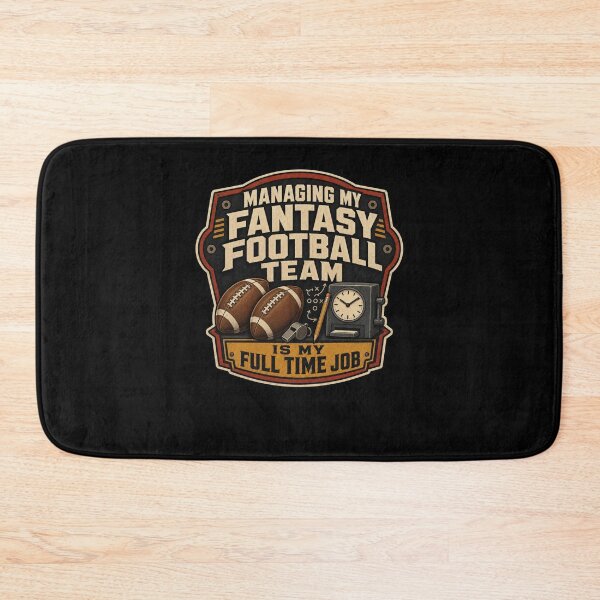 Item preview, Managing My Fantasy Football Team Full Time Job designed and sold by snowry.