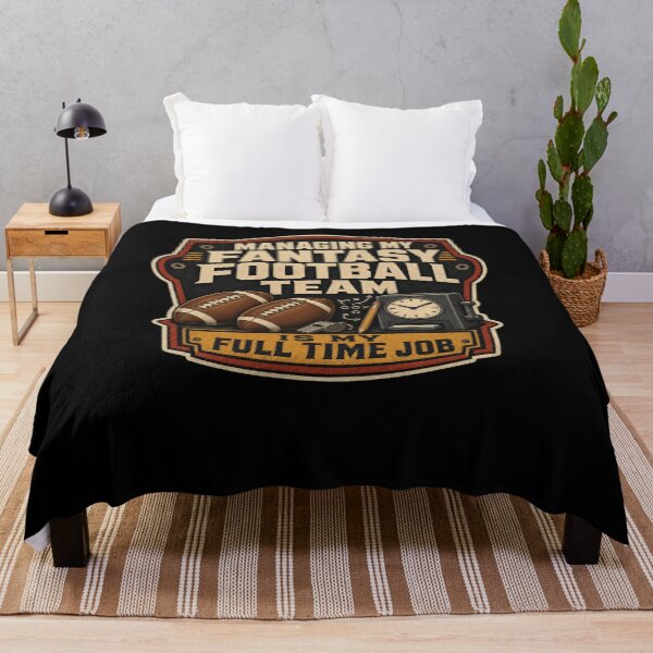 Item preview, Managing My Fantasy Football Team Full Time Job designed and sold by snowry.