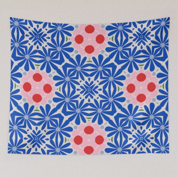 Item preview, Spanish Blue and White Tiles designed and sold by Ellie&CharChar&Evy.