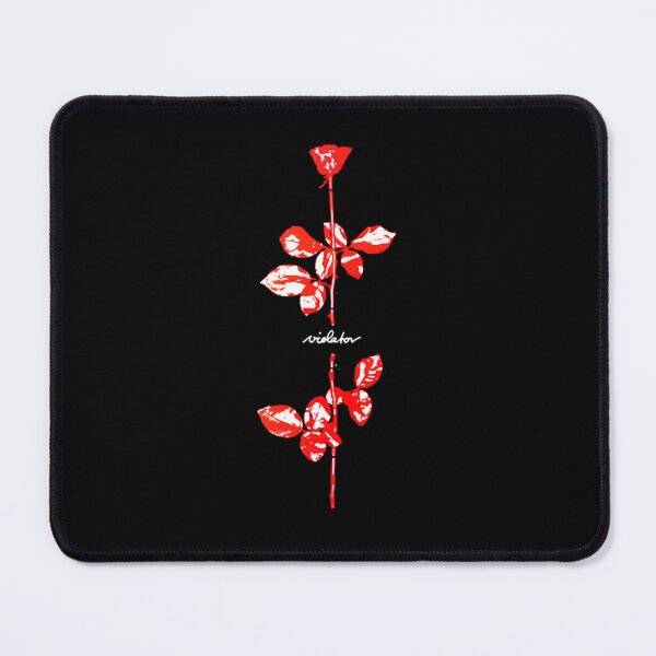 Item preview, Red Rose Stem Split In Two Parts On Black Background designed and sold by 奥森 孔.