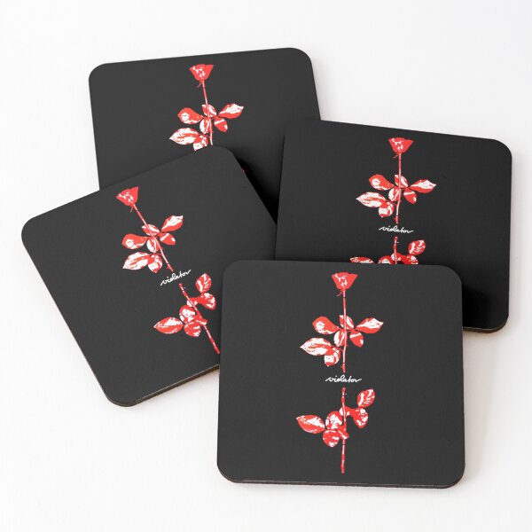 Item preview, Red Rose Stem Split In Two Parts On Black Background designed and sold by 奥森 孔.