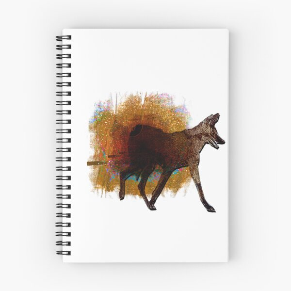 Item preview, Maned Wolf Silhouette – Golden Amber Textured Wilderness Art designed and sold by MAMA.art.Rio <Marsailhe_Milward>.