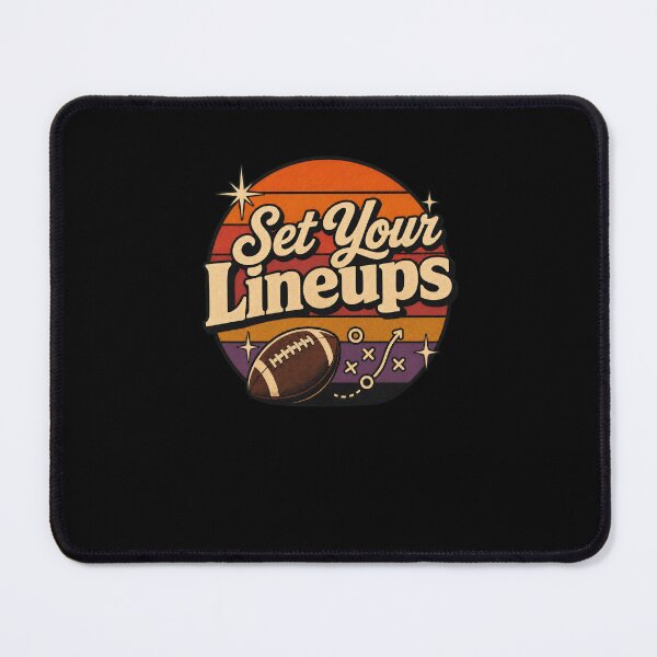 Item preview, Set Your Lineups Fantasy Football Retro Vintage designed and sold by snowry.