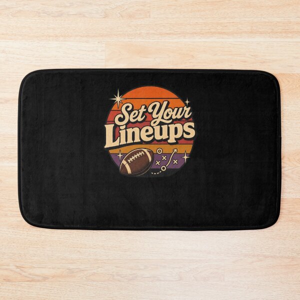 Item preview, Set Your Lineups Fantasy Football Retro Vintage designed and sold by snowry.