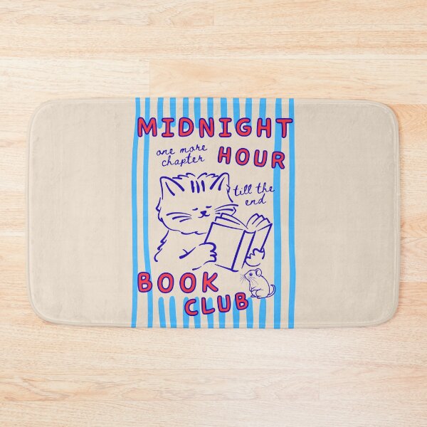 Item preview, Cute Cat Reading, Midnight Hour Book Club, Love Cats and Books, One More Chapter, Bookish designed and sold by Forevermore.