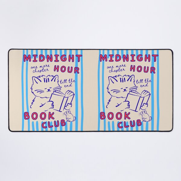 Item preview, Cute Cat Reading, Midnight Hour Book Club, Love Cats and Books, One More Chapter, Bookish designed and sold by Forevermore.