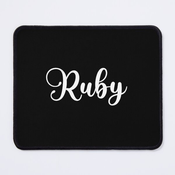 Item preview, Ruby Calligraphy Name designed and sold by LanaMeyers.