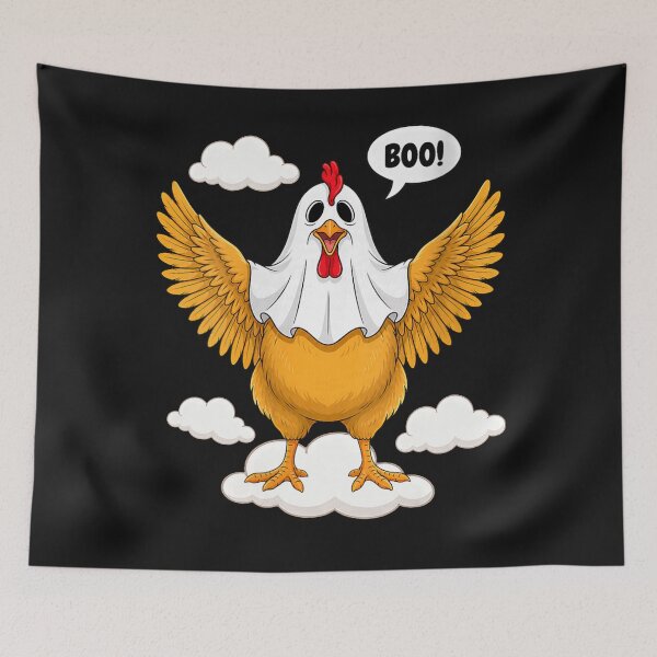 Item preview,  Funny Boo Chicken Halloween Graphic Thanksgiving Day Women Men designed and sold by MOHAMED FRASER.