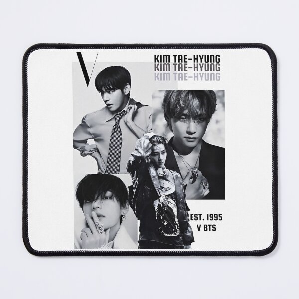 Item preview, Kim Taehyung V Vintage Magazine Aesthetics Collage designed and sold by moamaxshop.
