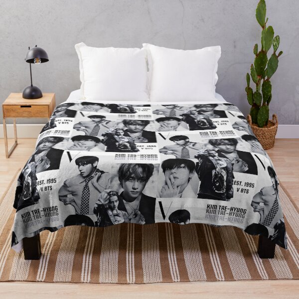Item preview, Kim Taehyung V Vintage Magazine Aesthetics Collage designed and sold by moamaxshop.
