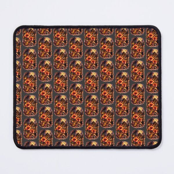 Item preview, Autumn Night Hibiscus | Dark Fall Botanical Art | Halloween Floral Illustration designed and sold by Nolmo.