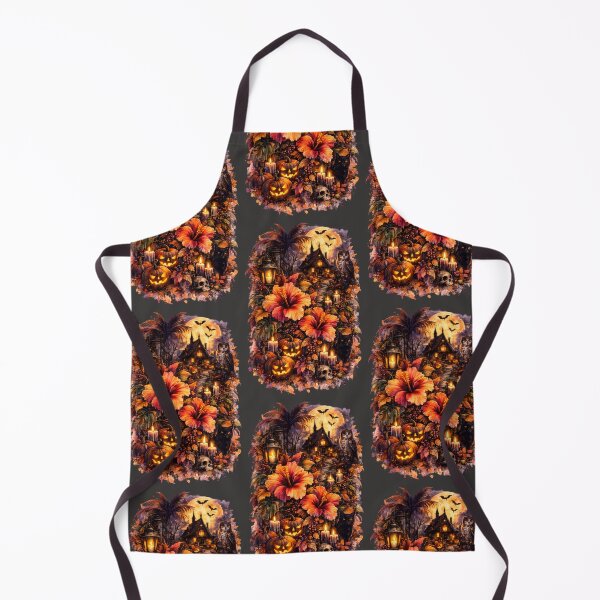Item preview, Autumn Night Hibiscus | Dark Fall Botanical Art | Halloween Floral Illustration designed and sold by IamNolmo.