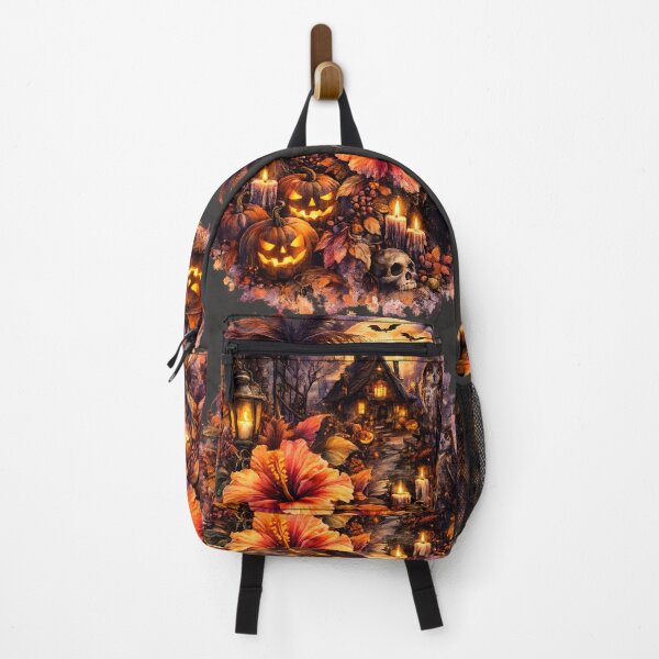 Item preview, Autumn Night Hibiscus | Dark Fall Botanical Art | Halloween Floral Illustration designed and sold by Nolmo.