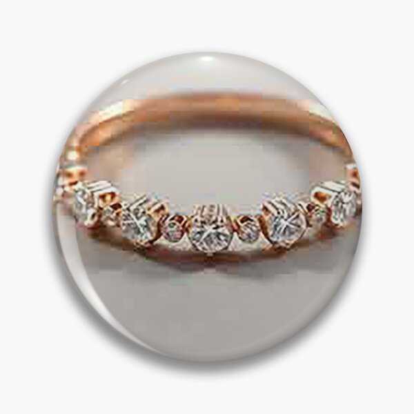 Item preview, Exquisite Rose Gold Diamond Eternity Band Ring designed and sold by MFMart.