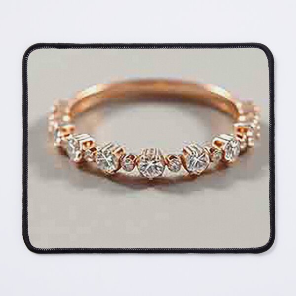 Item preview, Exquisite Rose Gold Diamond Eternity Band Ring designed and sold by MFMart.