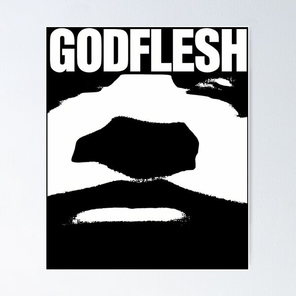 Item preview, High Contrast Silhouette Of Screaming Face In Black And White designed and sold by 奥森 孔.