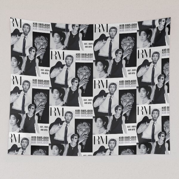 Item preview, RM Kim Namjoon Vintage Magazine Aesthetics Collage Kpop designed and sold by moamaxshop.