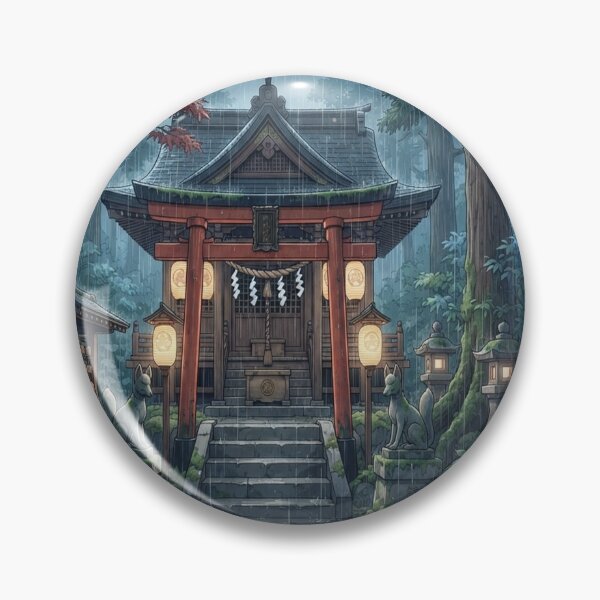 Item preview, Rainy Fox Shrine designed and sold by livasyczosek3.