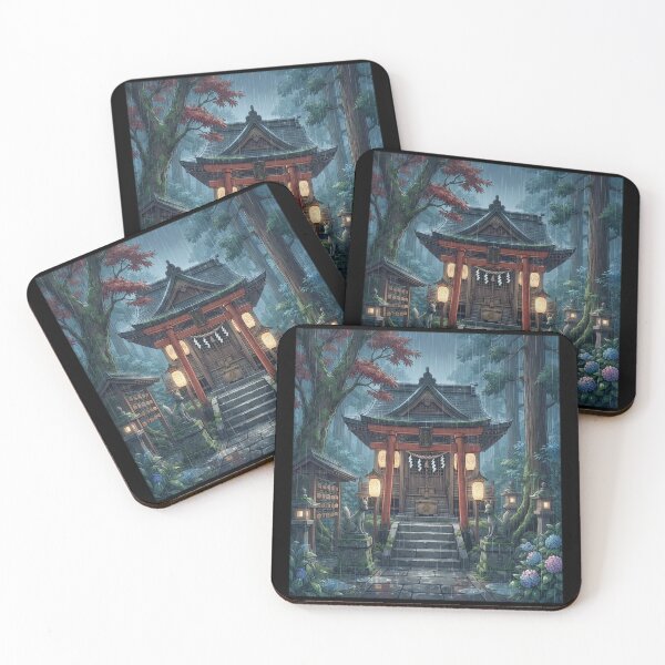 Item preview, Rainy Fox Shrine designed and sold by livasyczosek3.