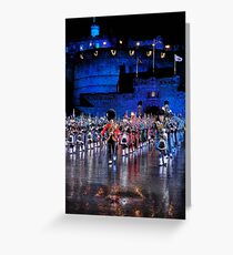 Scotland the Brave - 2009 Edinburgh Tattoo Greeting Card