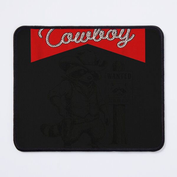 Item preview, Vintage Raccoon Funny Cowboy Western Outlaw Men Boys designed and sold by MOHAMED FRASER.