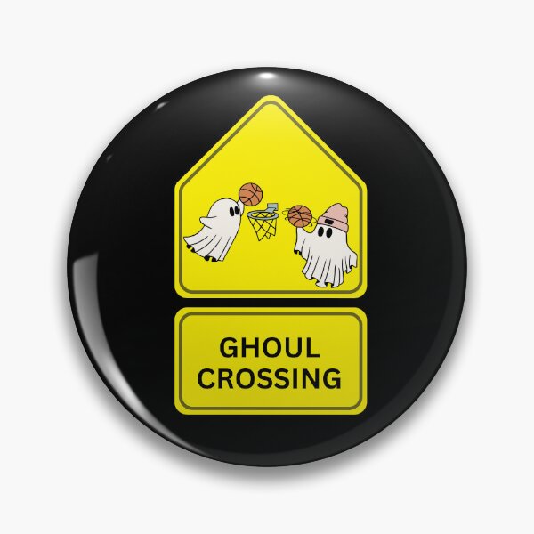 Item preview, Copy of Ghoul Crossing Funny Halloween Ghost Pedestrian Crossing Sign designed and sold by ICANTWithoutCOFFEE.