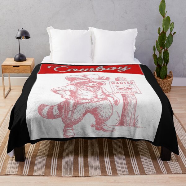 Item preview, Vintage Raccoon Funny Cowboys Western Outlaw Men Boys designed and sold by MOHAMED FRASER.