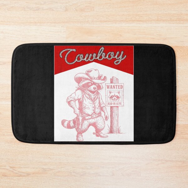 Item preview, Vintage Raccoon Funny  Cowboys Western Outlaw Men Boys designed and sold by MOHAMED FRASER.