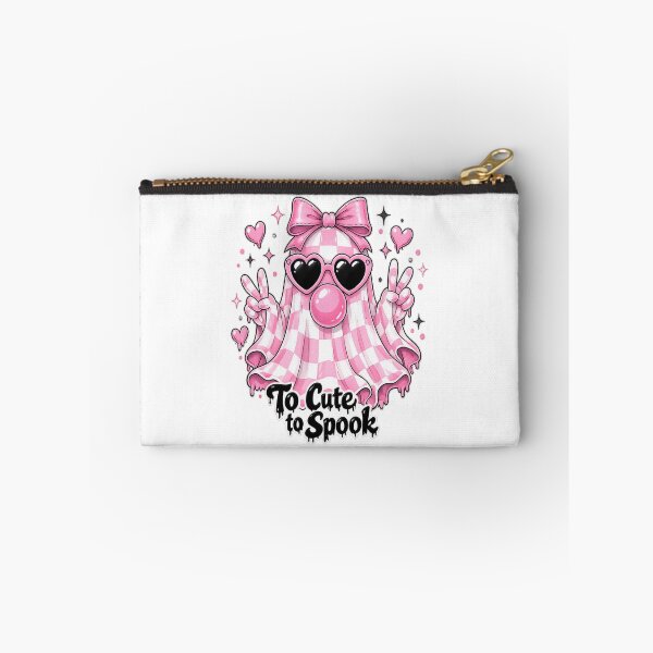 Item preview, Kawaii Pink Ghost Halloween Design designed and sold by TheAchyArtist.