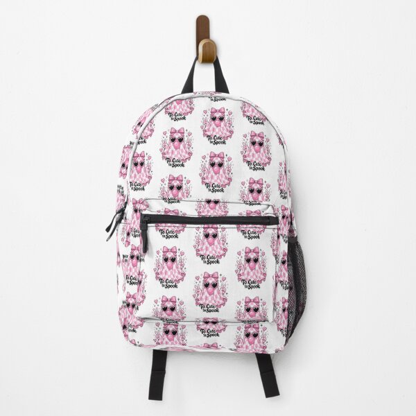 Item preview, Kawaii Pink Ghost Halloween Design designed and sold by TheAchyArtist.