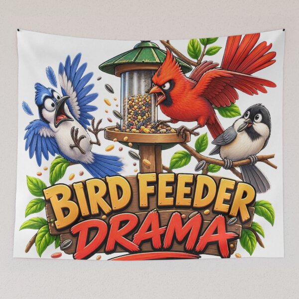 Item preview, Bird Feeder Drama designed and sold by M.Store.