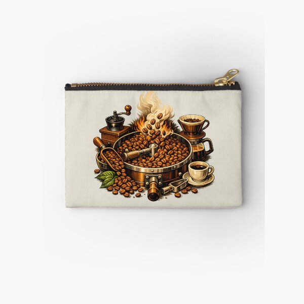 Item preview, Fresh coffee beans in roasting drum designed and sold by Daily Quirk.