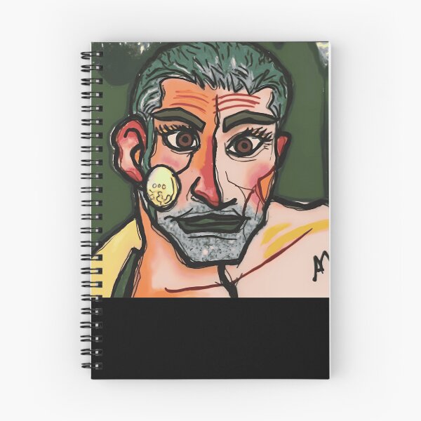 Item preview, Bold Abstract Male Portrait designed and sold by RetroArtCanvas.