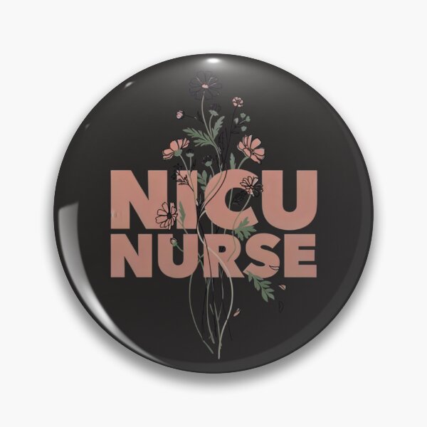 Item preview, Floral Neonatal Nurse Design designed and sold by Sezee.