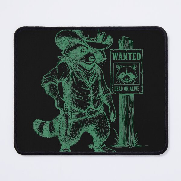 Item preview, Copy of Vintage Raccoon Cowboy Western Outlaw Men Boys designed and sold by MOHAMED FRASER.