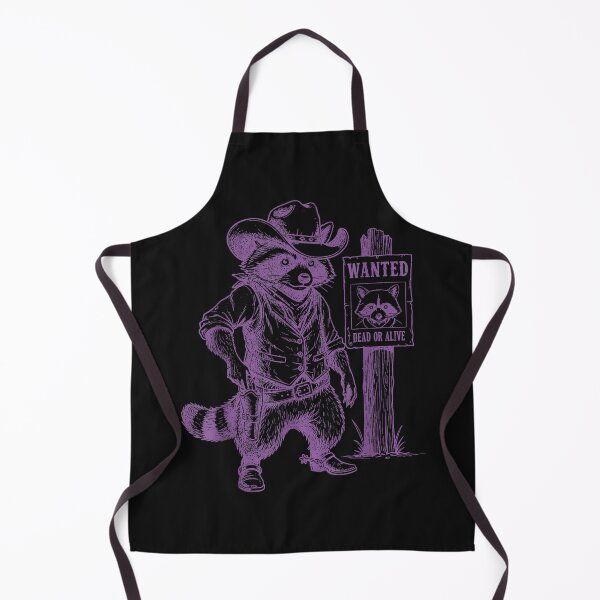 Item preview, Vintage Raccoon Fun Cowboys Western Outlaw Men Boys designed and sold by MOHAMED FRASER.