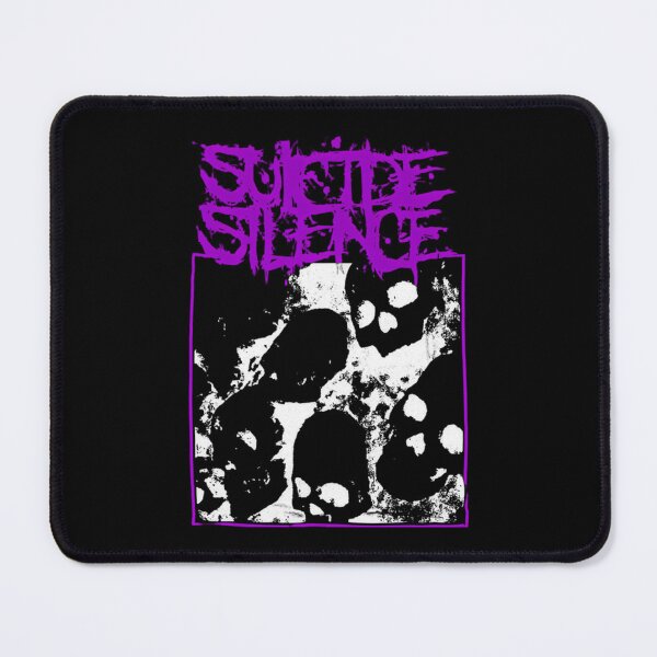 Item preview, Deathcore Metal Skulls Purple Splatter designed and sold by eshoppingsale.