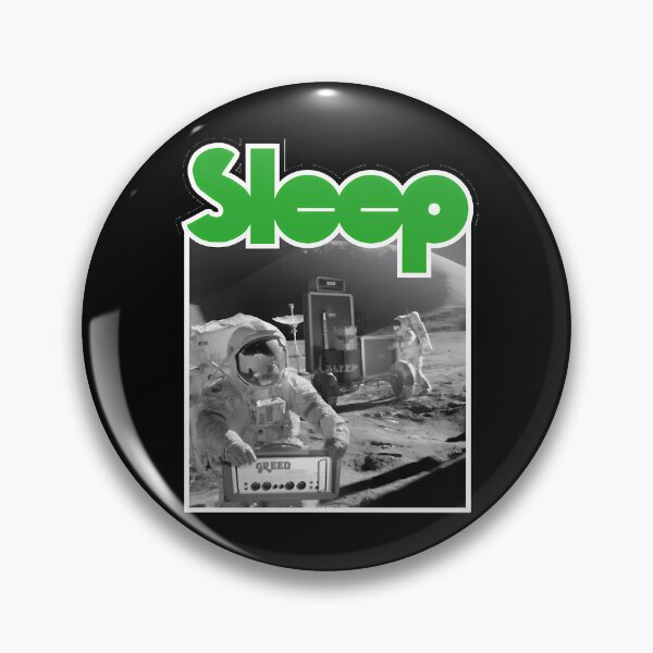 Item preview, Stoner Doom Metal Space Astronaut Green designed and sold by eshoppingsale.