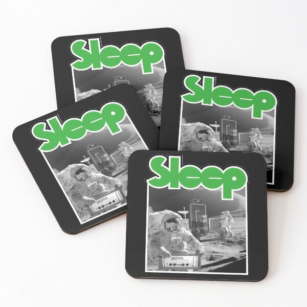 Item preview, Stoner Doom Metal Space Astronaut Green designed and sold by eshoppingsale.
