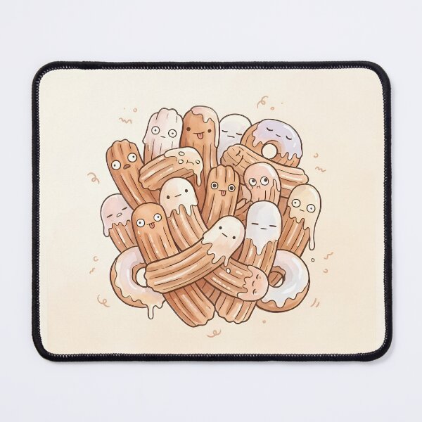 Item preview, Cute Churros and Donuts Pile Kawaii Sweet Snack designed and sold by DuckOddity.